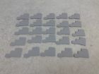 1492-ebts3 Allen Bradley Gray Grey Wire Terminal End Plate Lot Of
