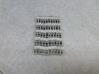 1492-f Allen Bradley Clear White Wire Terminal Block Lot Of