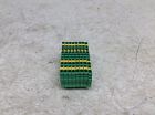 1492-lg3q Allen Bradley Green Yellow Wire Terminal Lot Of