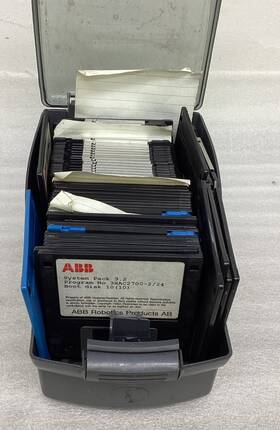 Hac2700-1 Abb 14-12795 Robotics And Hac2700-1/21 3.5 Inch Floppy Disk Box 61