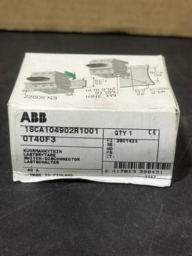 1sca104902r1001 Abb New Ot40f3 40a Disconnector Free Shipping