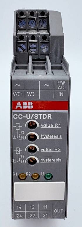 1svr040011r2500 Abb Cc-u/stdr Universal Analog Standard Signal Relay Converter