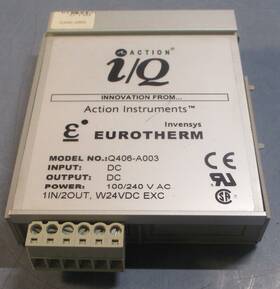 Q406-a003 Action Instruments Eurotherm Dc Input Module 100-240vac Power 1in 2out
