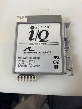 Q448-0000 Action Instruments I/q Bridge Input Module Mv/v Dc 18/30vdc
