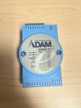 Adam-6017 Advantech 8-ch Isolated Anlg Input 2-channel Digital Output Mod. As-is
