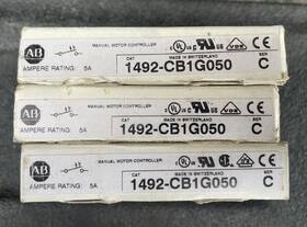 3-allen-bradley Allen-bradley 1492-cb1g050 Lot Of 1492 Cb1 G050 5 Amp 1 Pole Circuit Breaker-new Old Stock