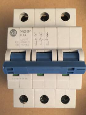 1492-spm3c060 Allen-bradley Miniature Circuit Breaker 3p 6 Amp 277/480v-ac