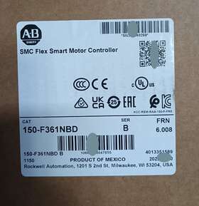 150-f361nbd Allen-bradley New Smc Flex Smart Motor Controller 150f361nbd