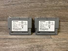 1734-0b4 Allen-bradley Lot Of 2 Ser. C 24vdc Source Output
