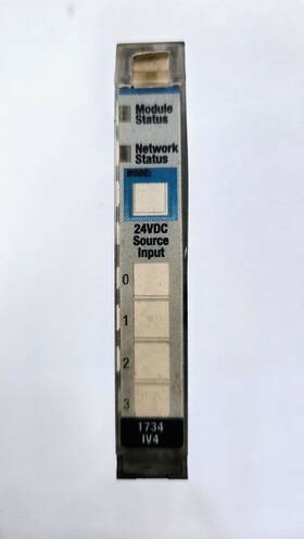 1734-iv4 Allen Bradley Four Point Input Module Ser C Used