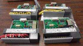 1746-108 Allen-bradley Inch Lot Of 5 Slc 500 Combination I/o Module