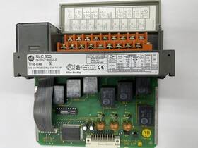 1746-0x8 Allen-bradley 1746-ox8/a Ab Slc 500 Isolated Relay 1746-0x8/a Output Module Used And Cleaned Tested