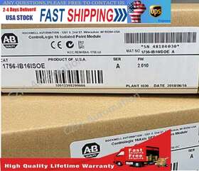 1756-ib16isoe Allen-bradley Ab / A Controllogix 16 Point D/i Module New Factory Sealed