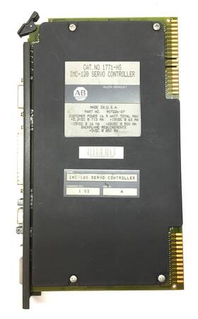 Rev.1.03 Allen-bradley 1771-hs Imc-120 Servo Controller Firm Rev.1.03/ser.a 907226 Used