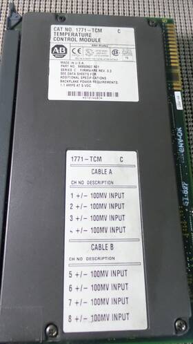 1771-tcm Allen-bradley /c Plc 5 Temperature Control Module 1771tcm C
