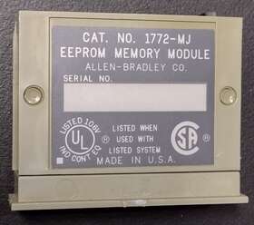 1772-mj Allen Bradley / 1772mj Memory Module No Box