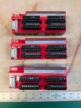 1791-1b8xob8 Allen-bradley Series A Compactblock 8 I/o - Lot Of 3