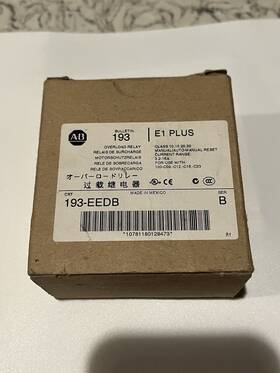 193-eedb Allen-bradley E1 Plus Overload Relay Discontinued Genuine Part