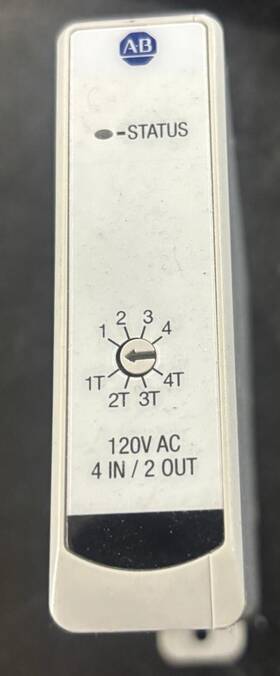 193-exp-dio-42-120 Allen-bradley 120vac Digital Expansion I/o Module Ser. A