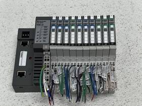 1734 Allen-bradley 264d Ms Aentr With 10 Cards Ib8 X 6 Ob8 X4 Slot Rack
