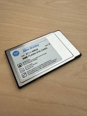 2711-nm28 Allen-bradley Ab Ser A 8mb Flash Ata Memory Card