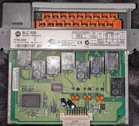 500catoutput Allen-bradley Slc Module 1746-0x8. Ser. A