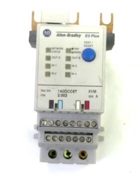 592-ec2cc Allen-bradley Device Net E3 Plus Ser. A Relay For Parts/ Repair