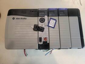 Logix5571 Allen-bradley Bundle With Sd Card And Keys Devicenet Ethernet/ip