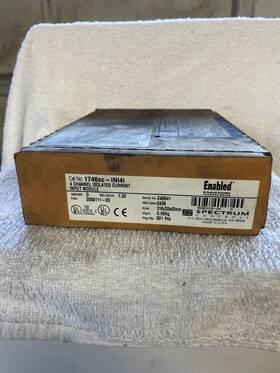 1746sc-ini4i Allen Bradley Spectrum Controls 1746sc-ini4i/d Input Module Slc 500 4 Channel