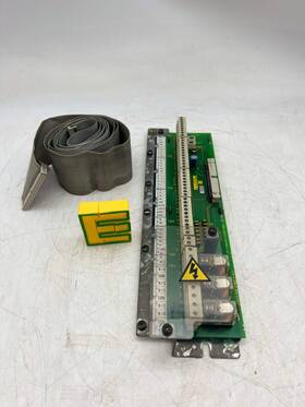Mvc3002-4001 Alstom Mv3000 Delta I/o Panel With Ribbon Cable Used