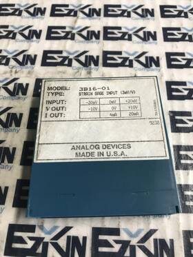 3b16-01 Analog Devices Strain Gage Input