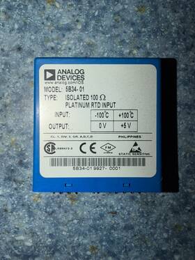 5b34-01 Analog Devices 5b Series Signal Conditioning Modules Isolated I/o