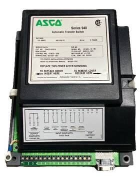 C940315091x Asco Series 940 Automatic Transfer Switch