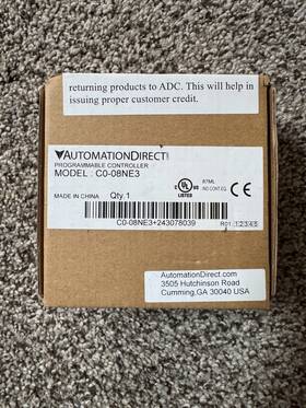 C0-08ne3 Automationdirect Click Discrete Input 8-point 24 Vac/vdc Sinking/sourcing Sealed