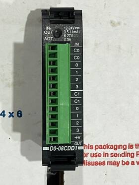 D0-08cdd1 Automationdirect Automation Directlogic Discrete Combo Module 4 Inputs Outputs