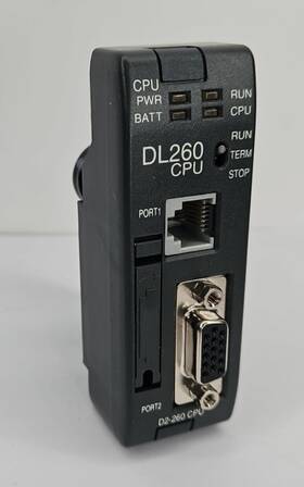 Dl260-cpu Automationdirect Automation Direct Dl260 Cpu Plc Expansion Module Logic 205 Port Rack Plug Unit