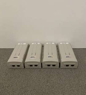 5014-201-01 Axis Communications 30 Lot Of 4 T8123 - High Poe-30w Midspan 1-port