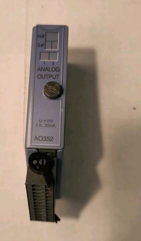 7ao352.70 B&r 2 Channel Analog Output Module Rev C0 Ao352 0-20ma 10v