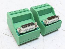 2315120 Banner Sc22-3 Qty 2 Phoenix Contact Vip-2/sc/d15sub/m Interface Module D-sub 15-pin