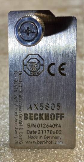Ax5805 Beckhoff Ethercat Terminal Safety Driver Module Board Free Shipping