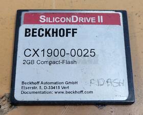 Cx1900-0025 Beckhoff 2gb Cf Compact Flash Card