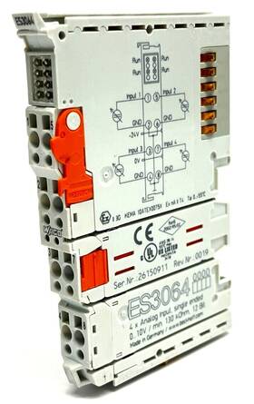 Es3064 Beckhoff Ethercat Terminal 4-channel Analog Input 10v 12 Bit