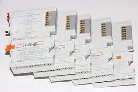 Kl2622 Beckhoff Lot Of 5 Dual Channel Relay Output Terminal