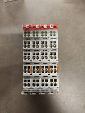 Kl2722 Beckhoff Lot Of 4 Used Modules