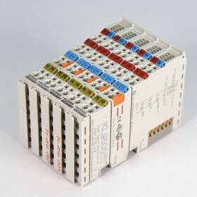 Kl9505 Beckhoff Lot Of 5 Power Supply Bus Terminal Modules 5vdc 0.5a Plc Din