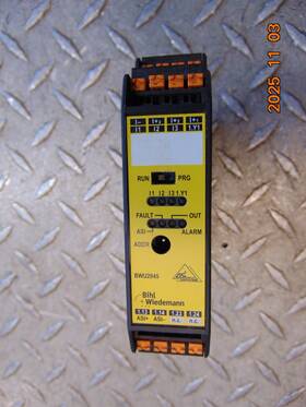 Bwu2045 Bihl Wiedemann As-i Safety Relay Output Module