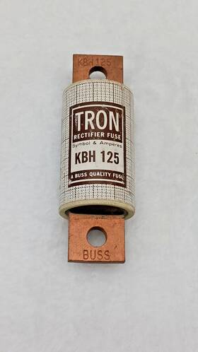Kbh-125 Bussmann Tron Rectifier Fuse