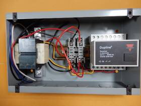 G3430 Carlo Gavazzi Dupline 2249 024 Receiver 2 Channel Used Working In Enclosur