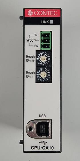 Cpu-ca10 Contec Usb Gy Digital I/o Module Unit F&eit Controller Device Din