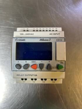 Cd12 Crouzet 593150039695 Used Millenium 3 Relay Output Ac Input